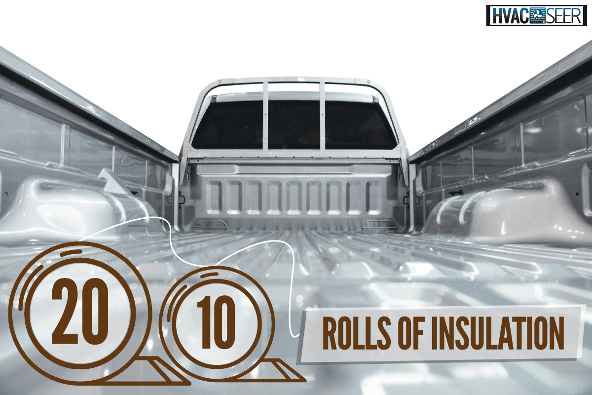 Pick-up truck bed, How Many Rolls Of Insulation Fit In the Bed Of A Truck?