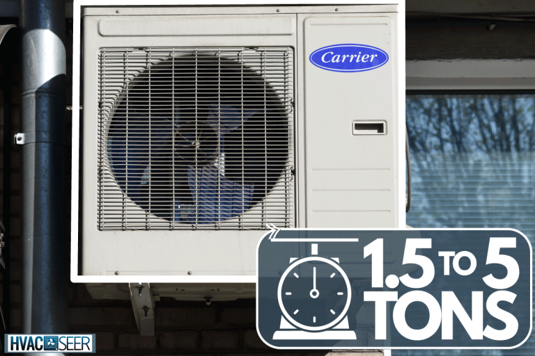 Carrier Air conditioning outside the building, How Many Tons Is My Carrier AC Unit?