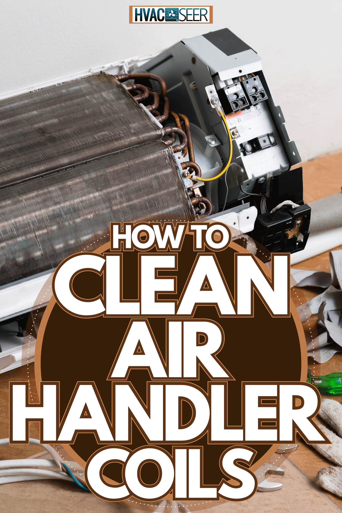 Dissembling an air conditioning unit, How To Clean Air Handler Coils