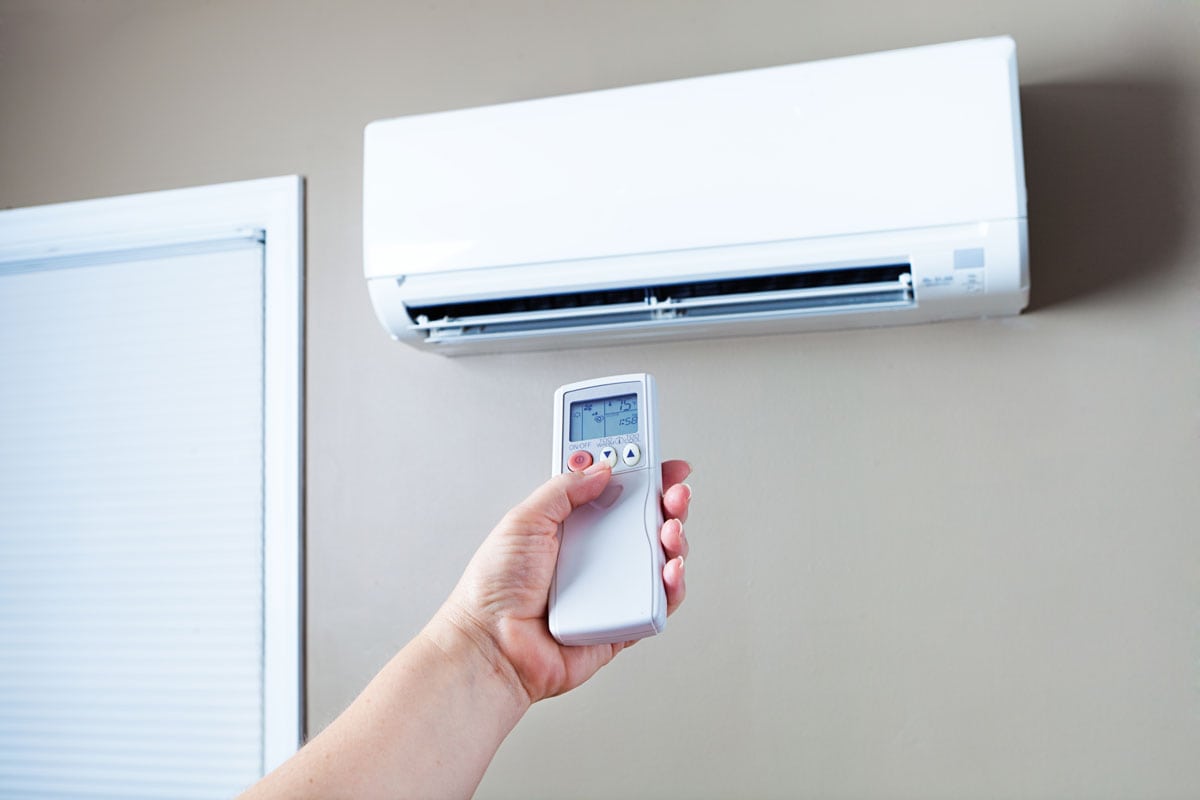 Setting the air conditioning unit level