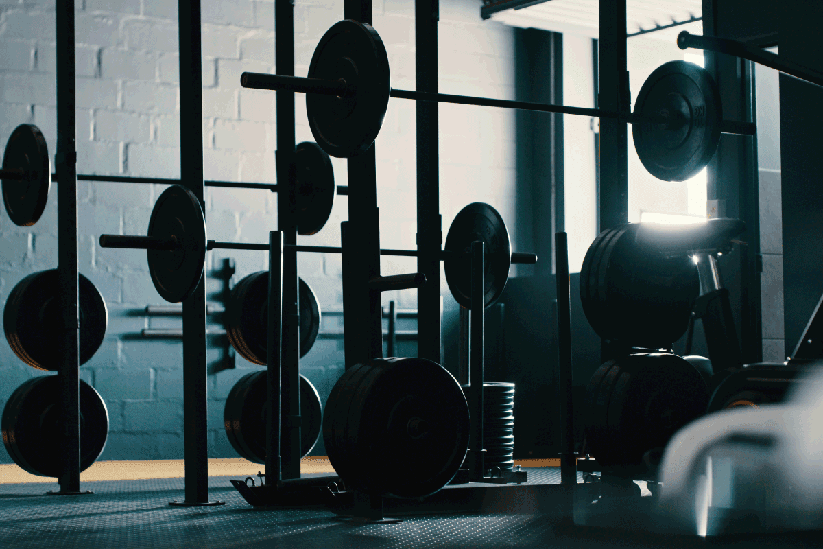 Still life shot of exercise equipment in a gym. How To Ventilate A Basement Gym