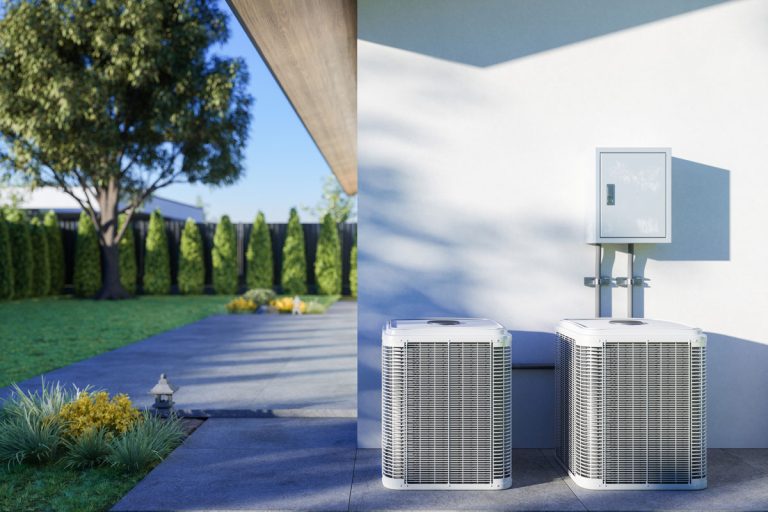 Air Conditioning Outdoor Units In The Backyard, SEER Vs. EER: What's The Difference?
