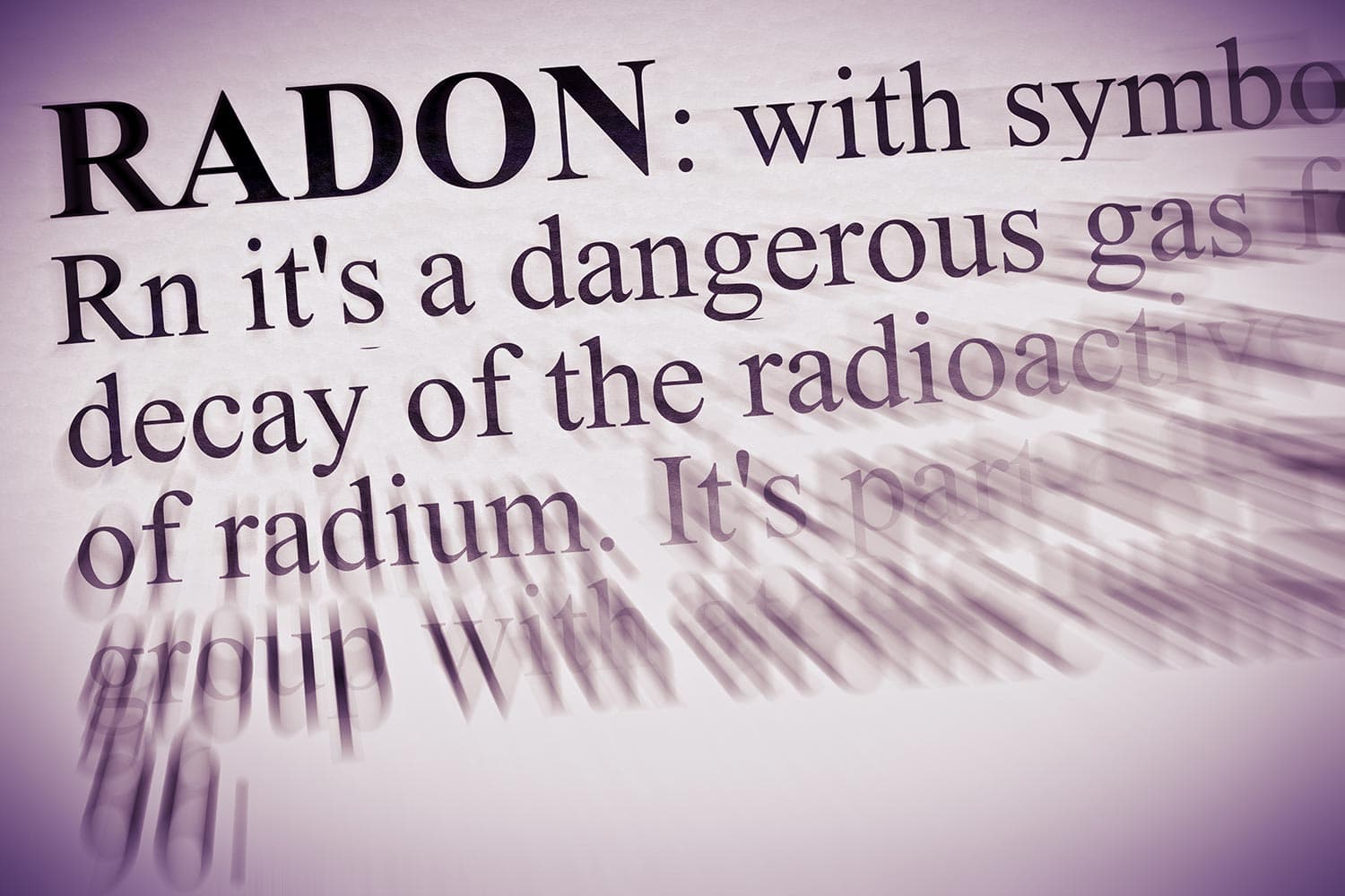 Definition of radon gas
