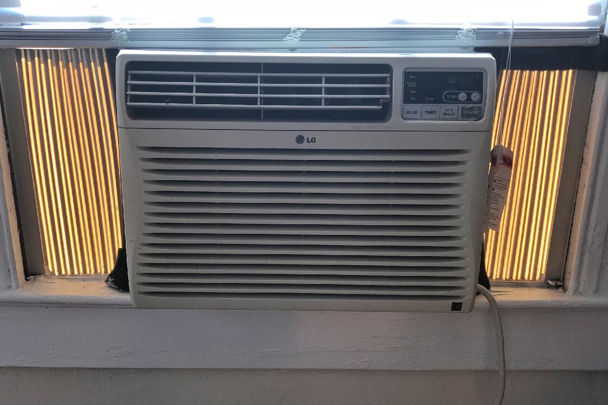 AN LG window air conditioner install in the room, Where Is The Fuse In A Window Air Conditioner?