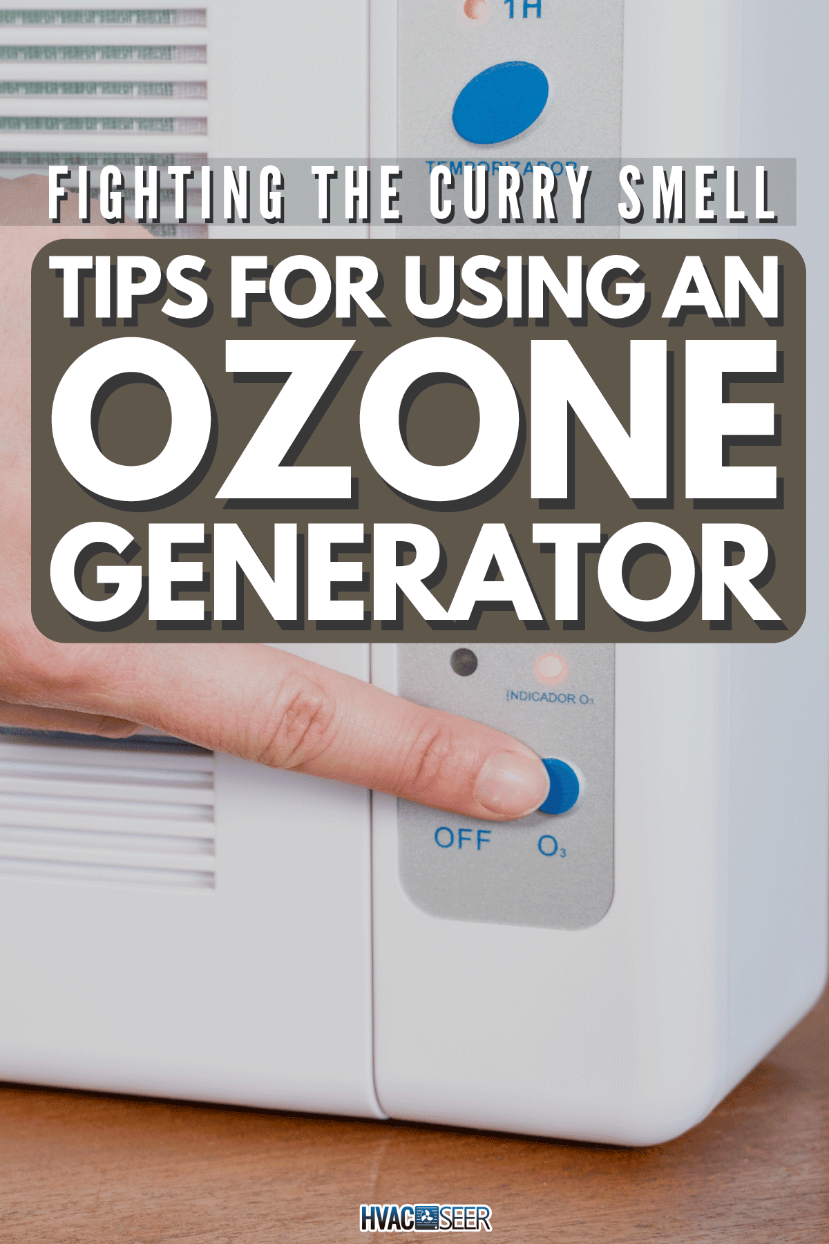Ozone generators placed on the table in office room to cleaning and disinfection during corona-virus epidemic, Ozone Generator For Curry Smell - How To Remove The Odor