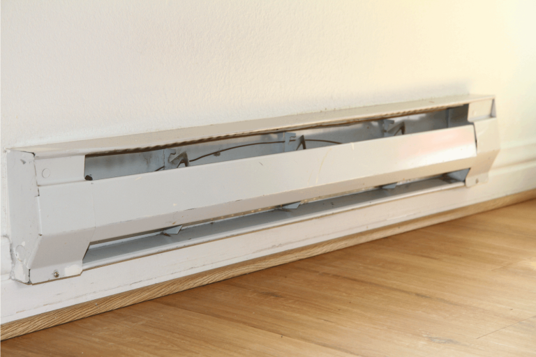 Baseboard Heater White Wall and Wood Floor, Where Is The Fuse In An Electric Baseboard Heater