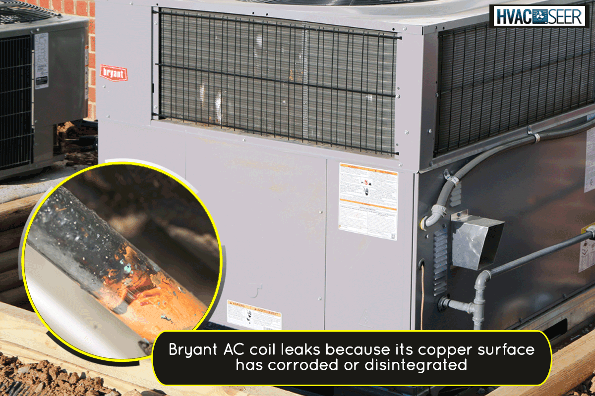 A bryant HVAC system for a new home under construction, Bryant AC Coil Leaks - Why And What To Do?