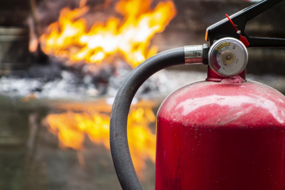 Can a furnace explode - Burning Flames and Fire Extinguishers