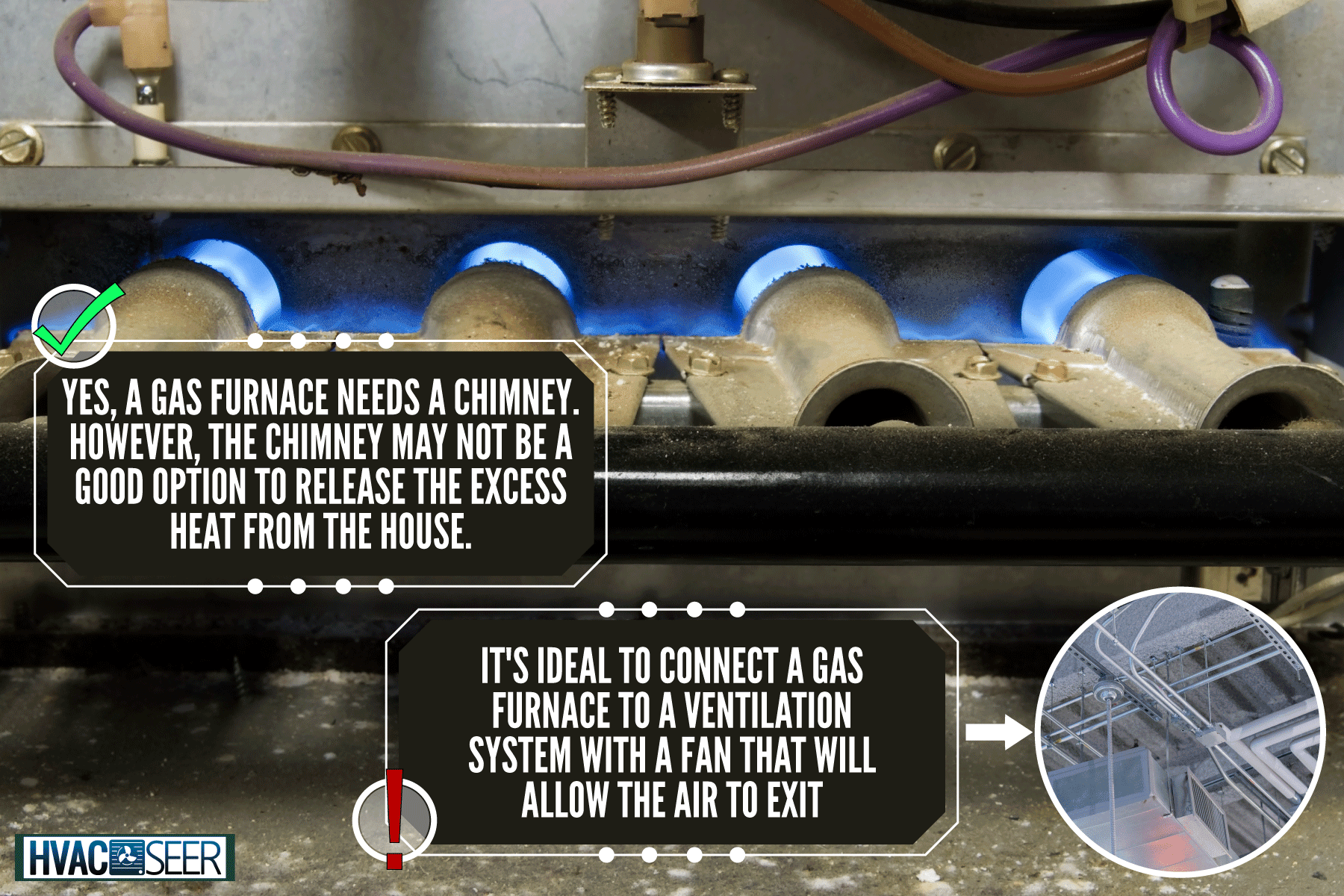 A gas furnace, Does A Gas Furnace Need A Chimney?