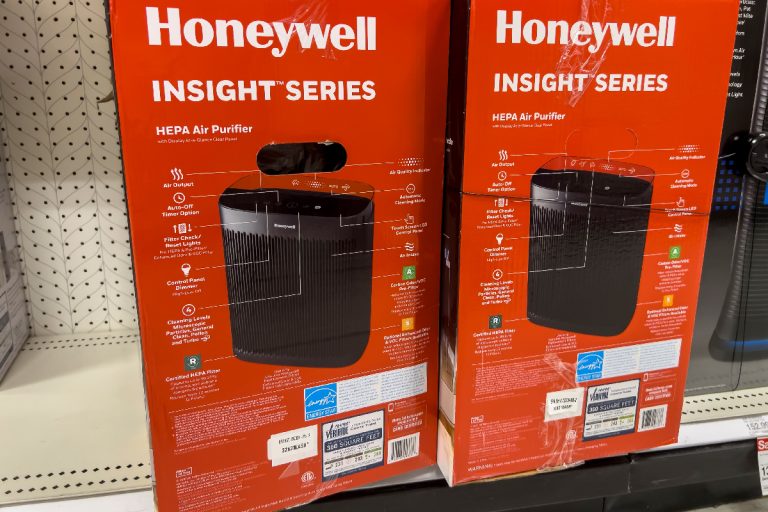 A honeywell air purifiers for sale inside a retail store. Is Honeywell Air Purifier Filter Washable? [And How To]
