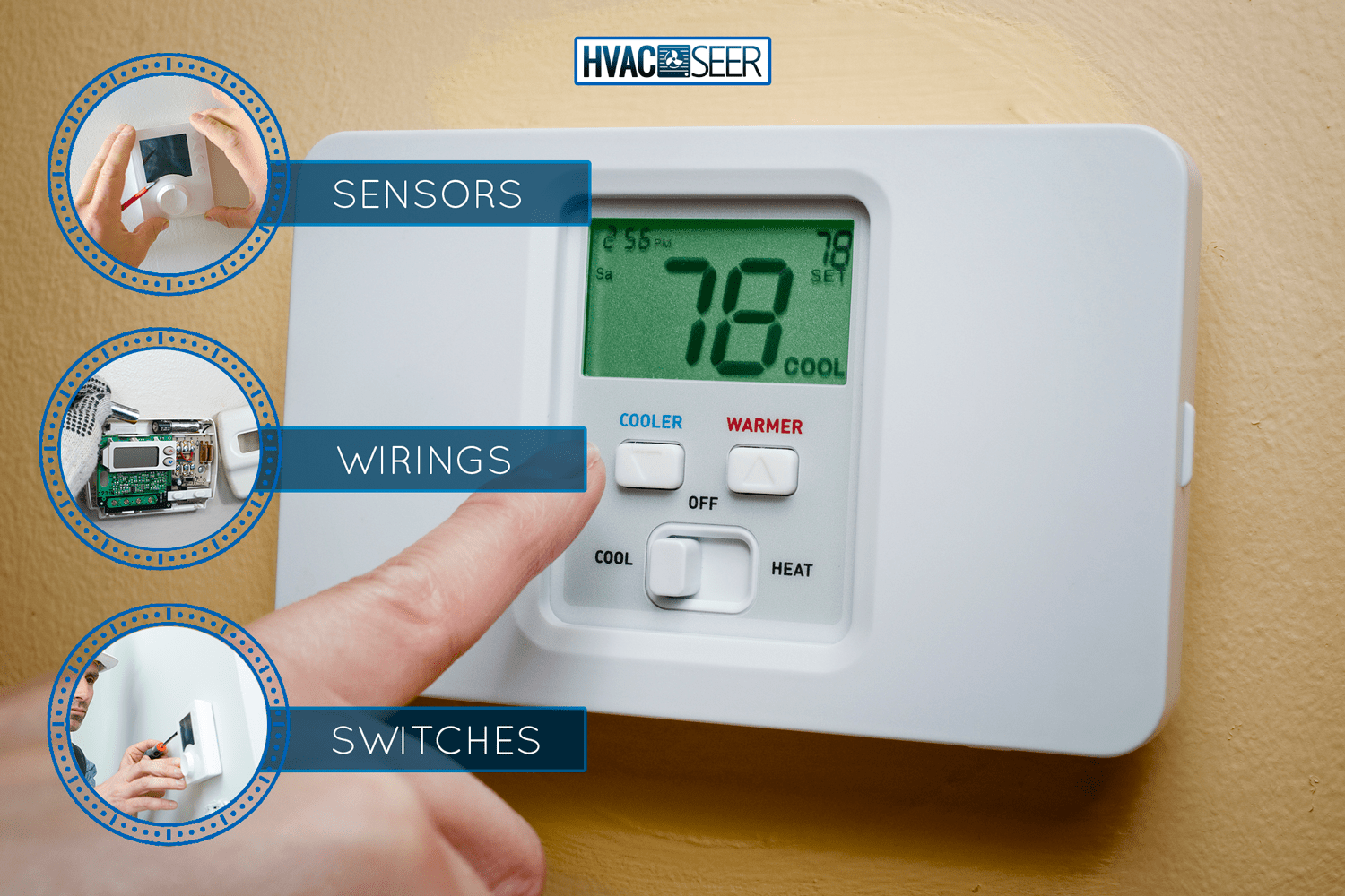 Setting thermostat - Thermostat Not Shutting Off When Reaching The Temperature - What To Do