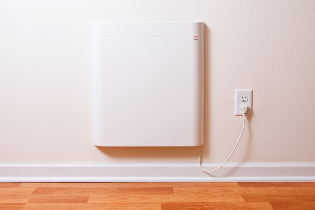 Wall-Mounted Electric Convection Heater