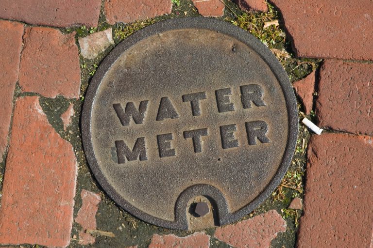 A water meter lid, How To Insulate In Ground Water Meter