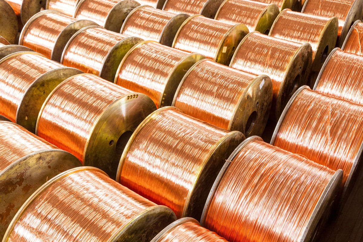 Copper cable factory