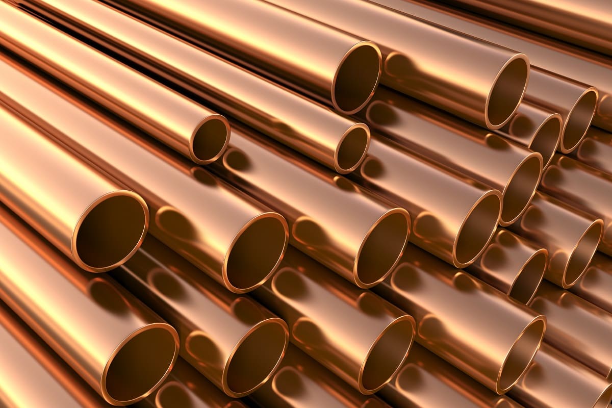 VENTRAL Copper Pipe Type M - Copper pipes on warehouse,