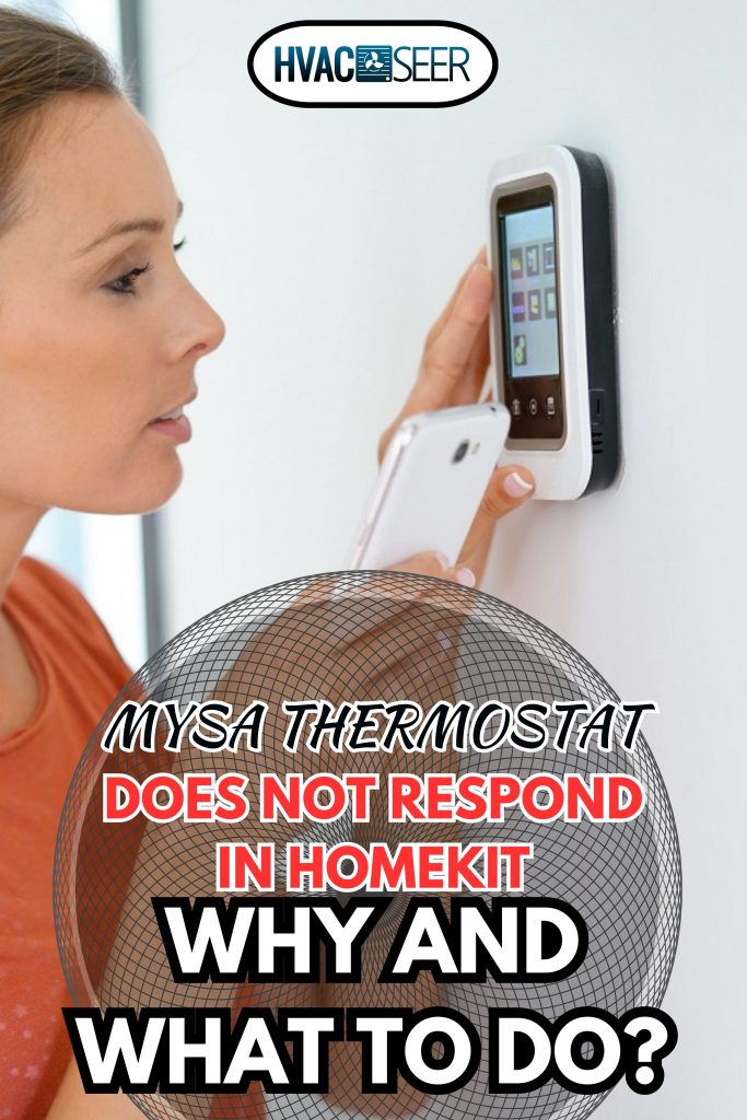 Displays Inaccurate Temperature - Woman using smartphone to control home connectivity interface