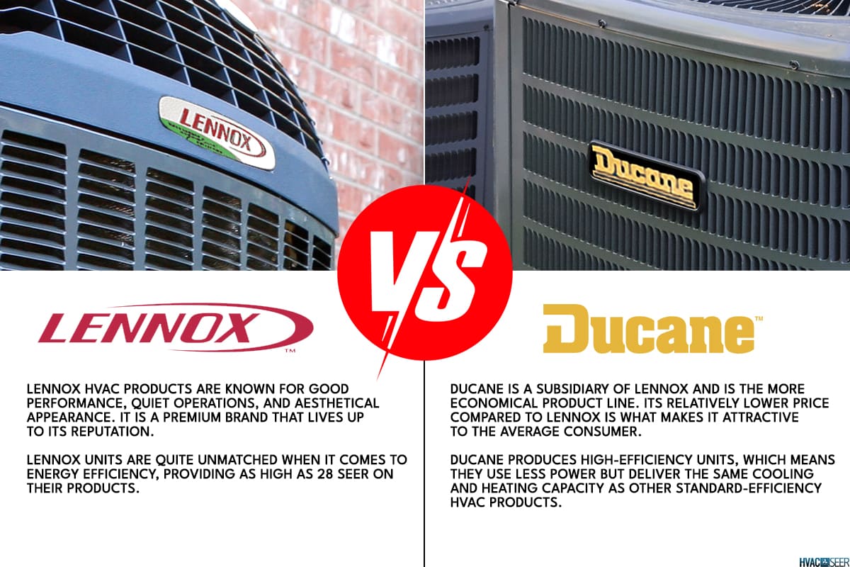 Comparison between Ducane and Lennox, Ducane Vs Lennox: Which To Choose?