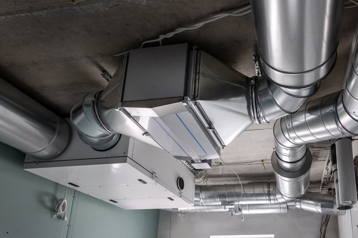 Hvac system of an industrial complex