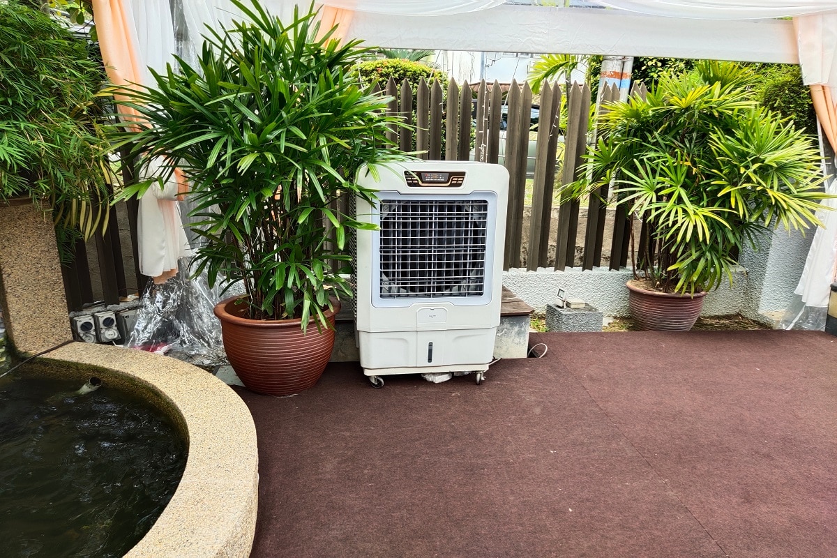 Is It Possible To Run A Swamp Cooler Without Water? - Air cooler at events at home gathering
