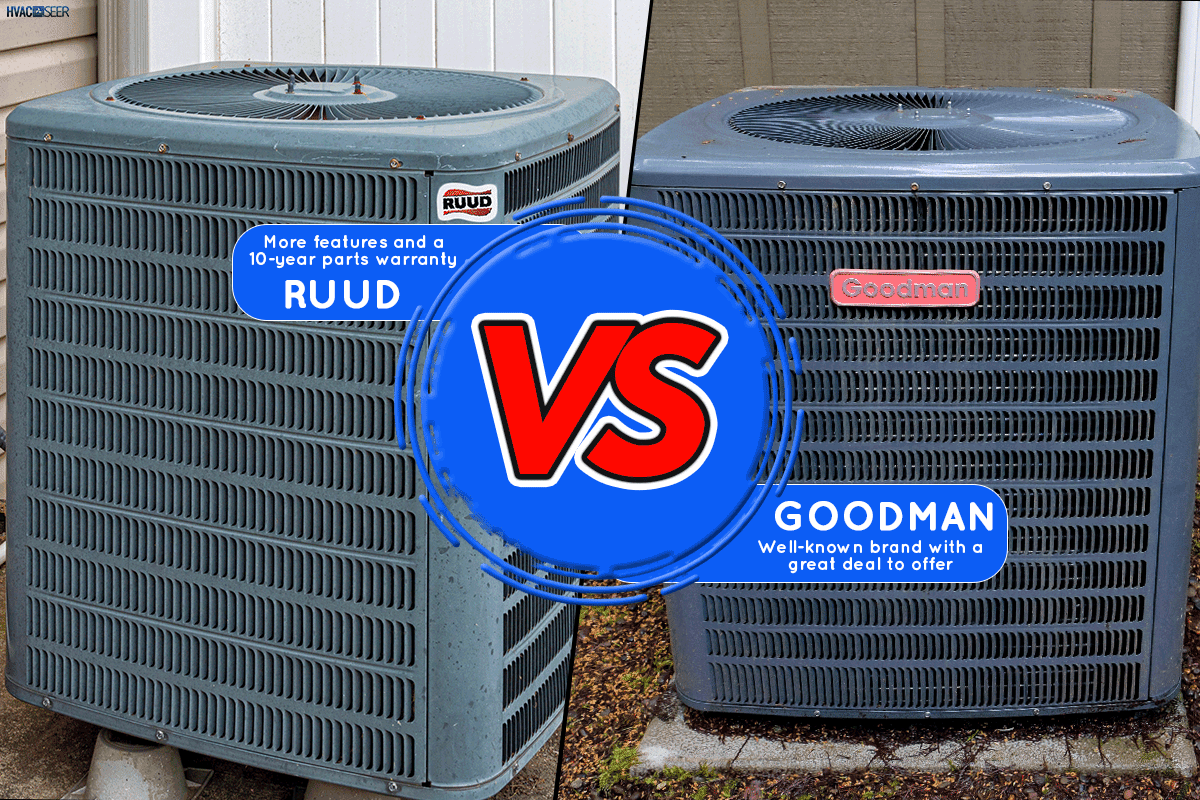 Comparison between Ruud and Goodman air conditioner, Ruud Vs. Goodman: Which HVAC System To Choose?