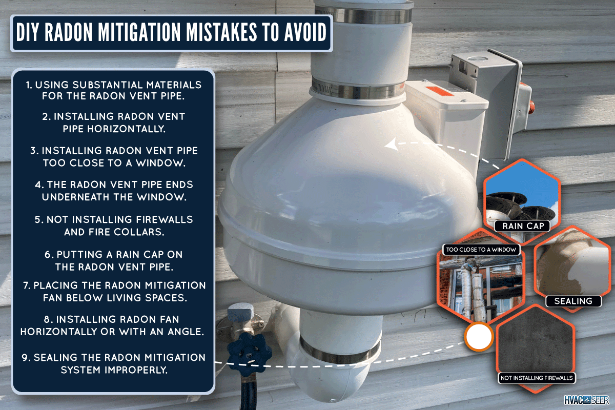 Radon remediation fan for home, DIY Radon Mitigation Mistakes To Avoid [Read This First]!