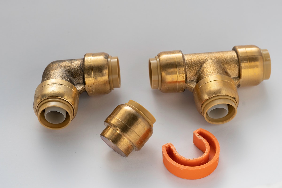 Brass plumbing parts