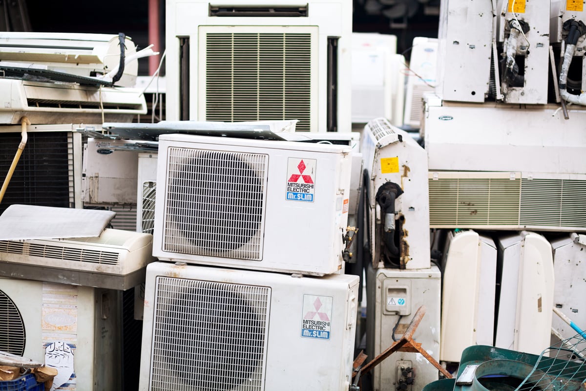 ollecting and recycling air conditioners