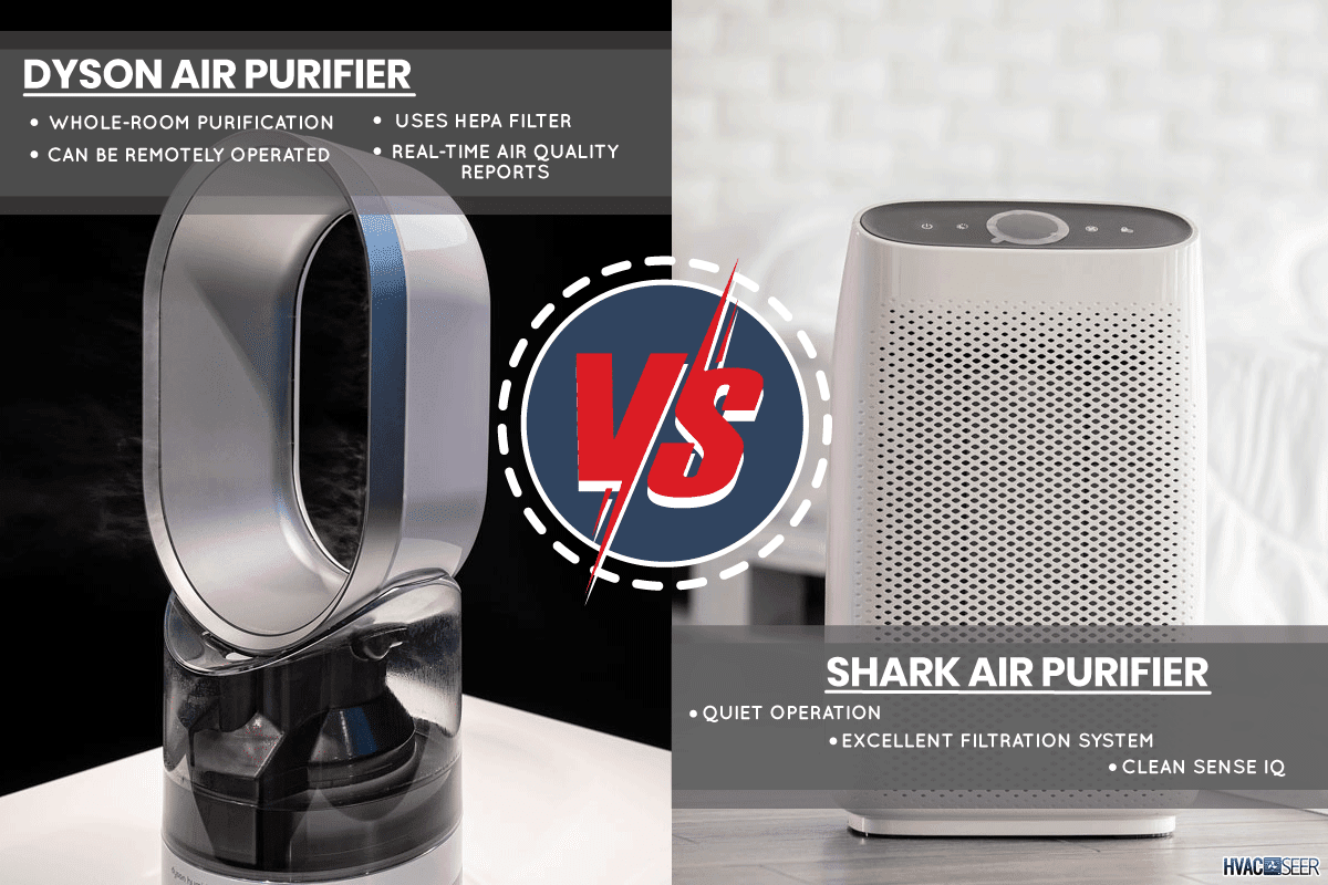 difference between two air purifier one is dyson and the other is shark, Dyson Vs Shark Air Purifier: Which Is Better?