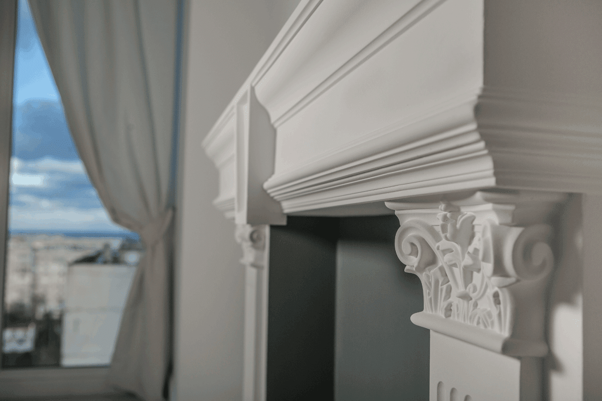 Fireplace mantel or mantelpiece. How To Install A Mantel On My Uneven Stone Fireplace [Step By Step Guide]