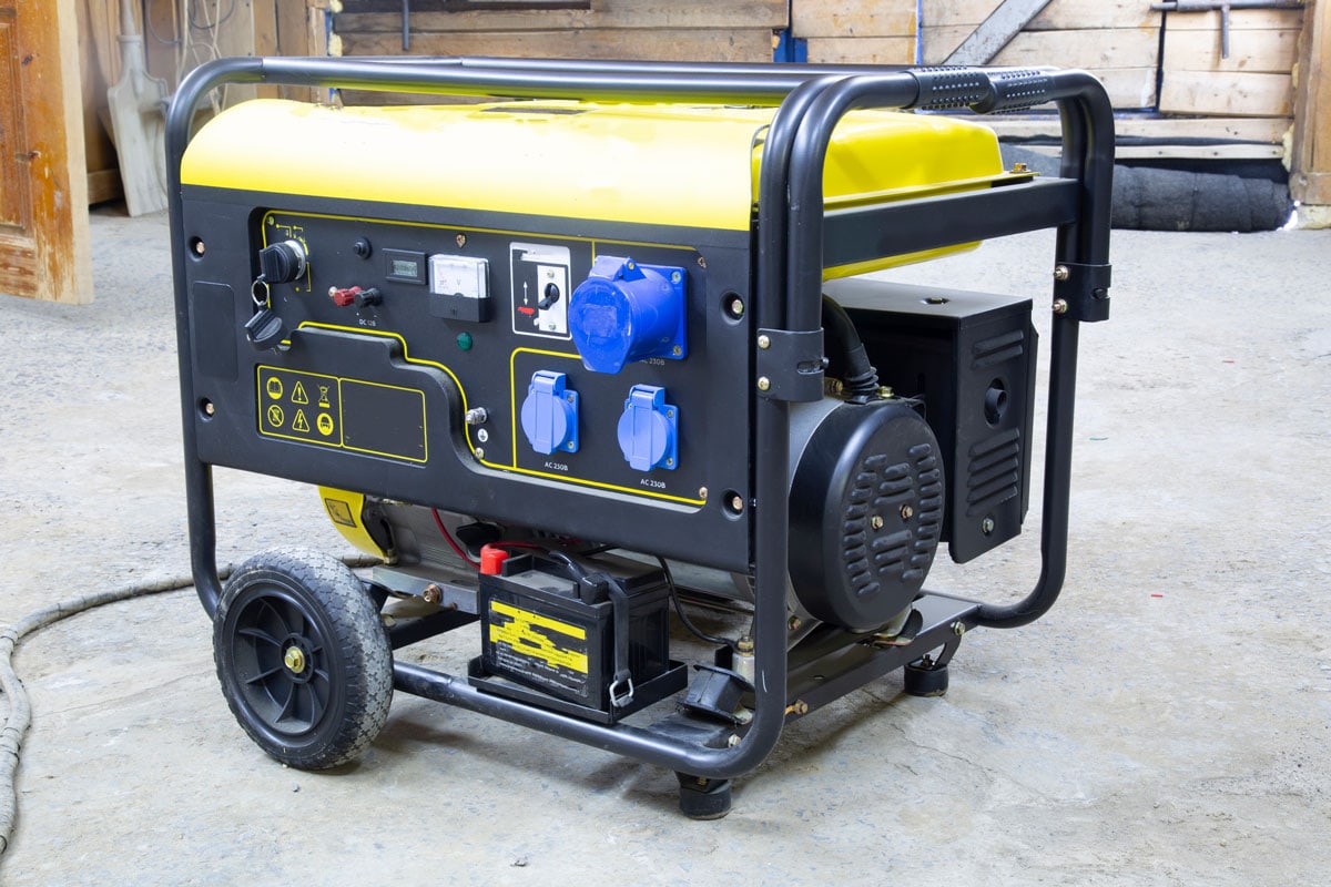 Gasoline portable generator