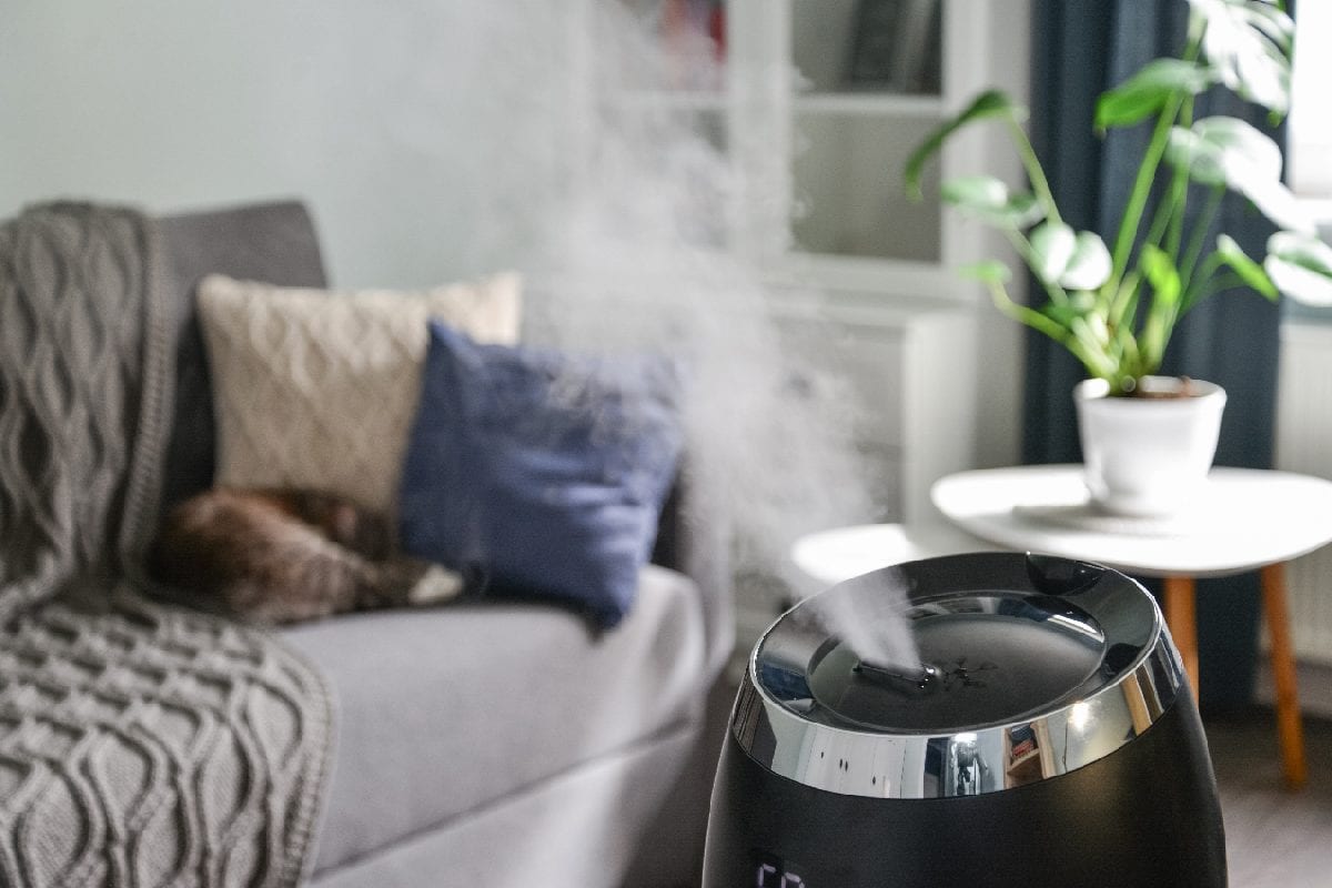 Ultrasonic cool mist humidifier for home