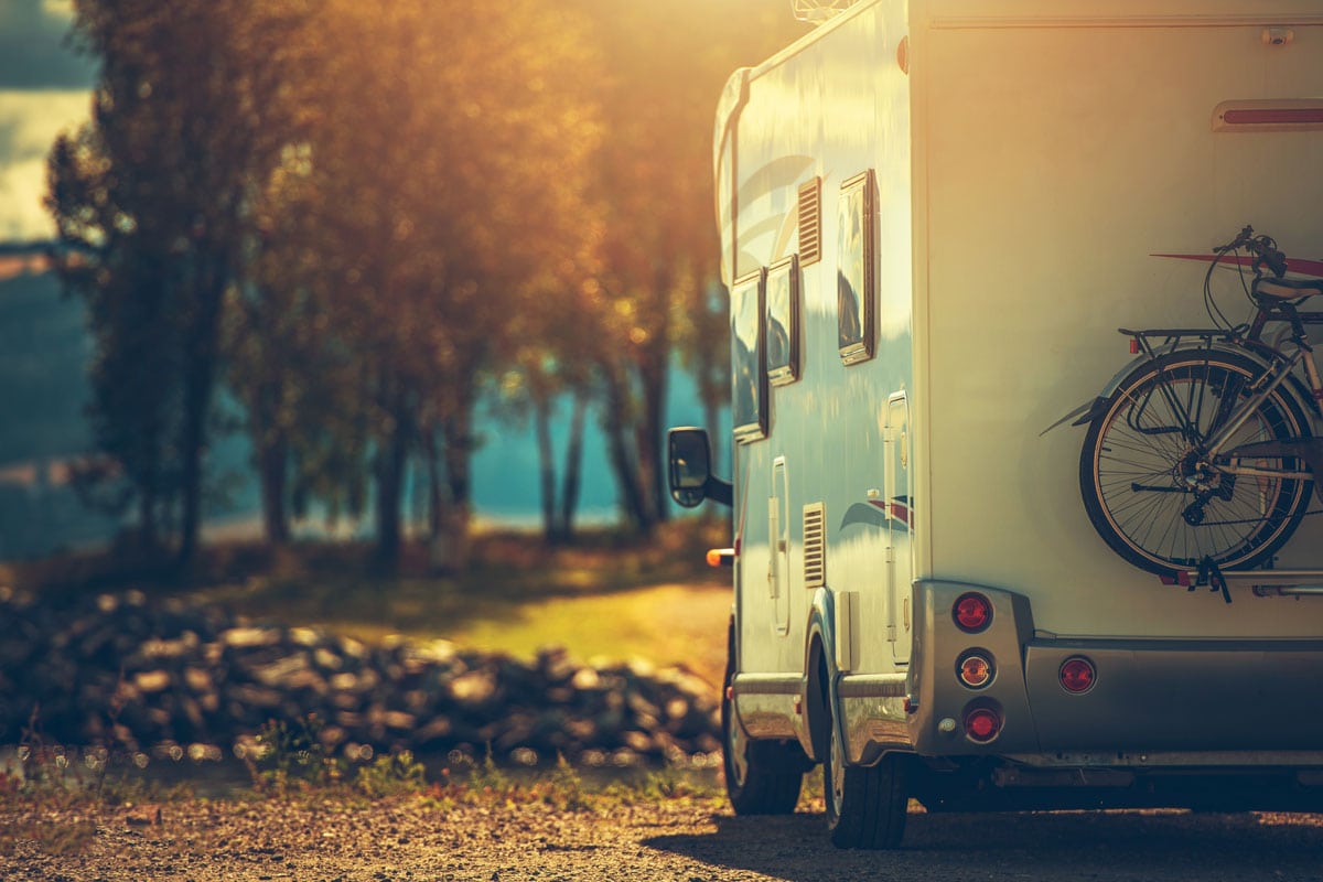autumn-rv-camping-modern-camper-van