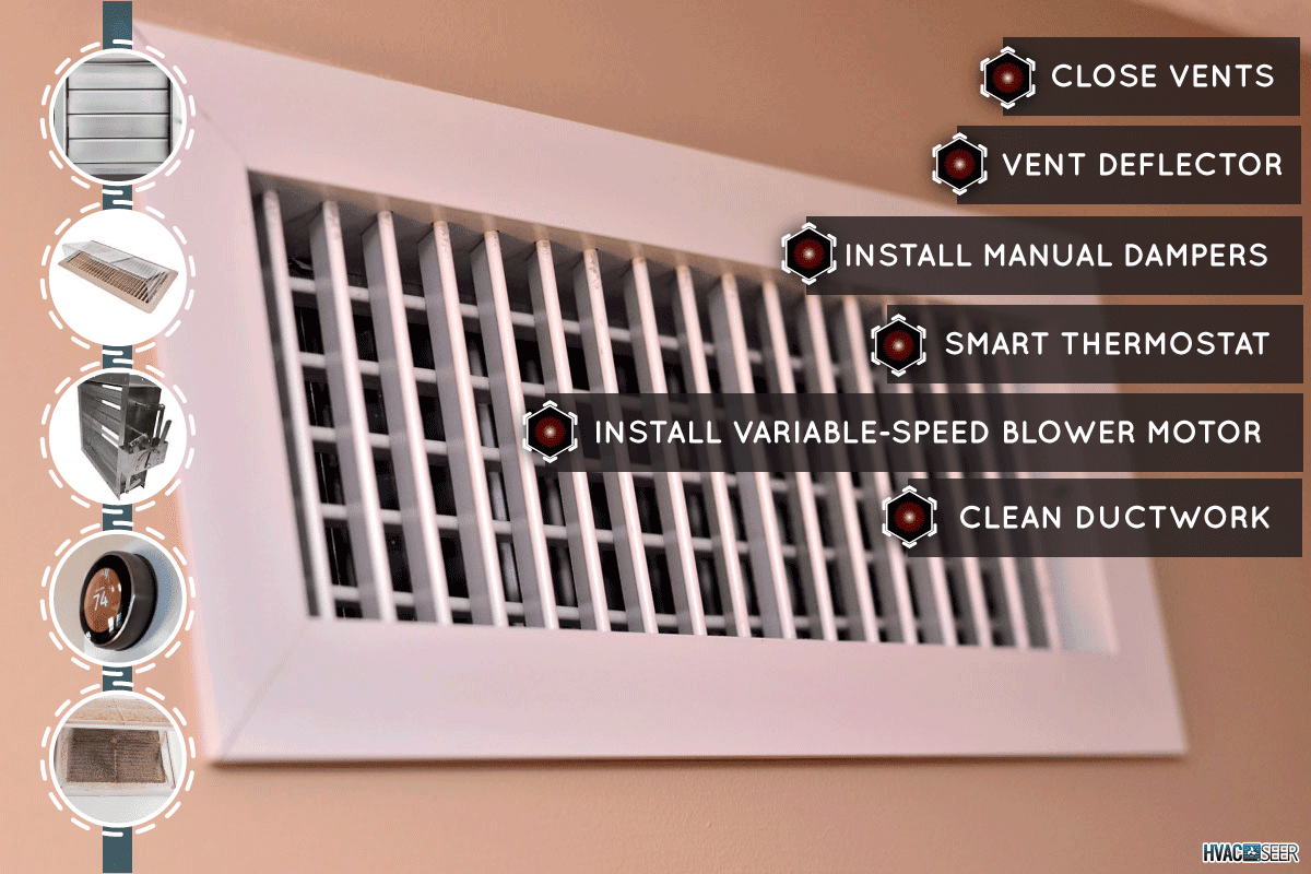 White air vent, White air vent, How To Reduce Airflow From A Vent