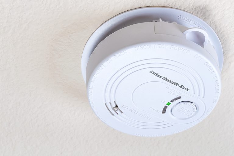 Carbon monoxide alarm on the ceiling, Do You Need A Carbon Monoxide Detector With Electric Heat?