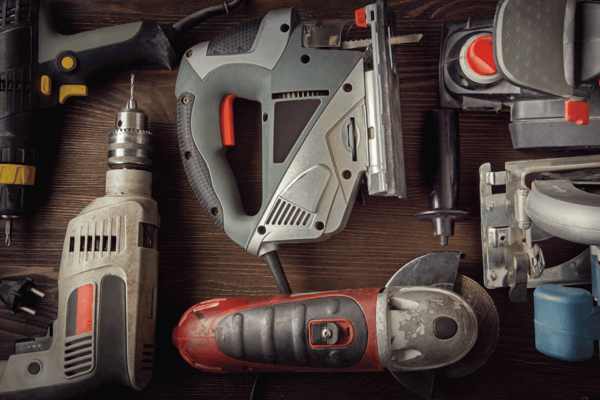 Electric hand tools (screwdriver Drill Saw jigsaw jointer)