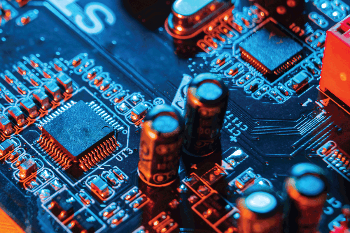 Electronic components on a printed circuit board, Can You Wire An AC Capacitor Backwards? [And Should You Do This]