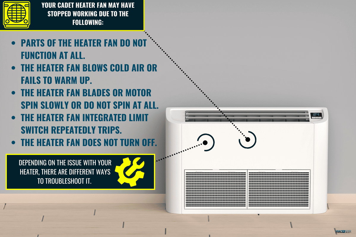 Depending on the issue with your heater, there are different ways to troubleshoot it.
