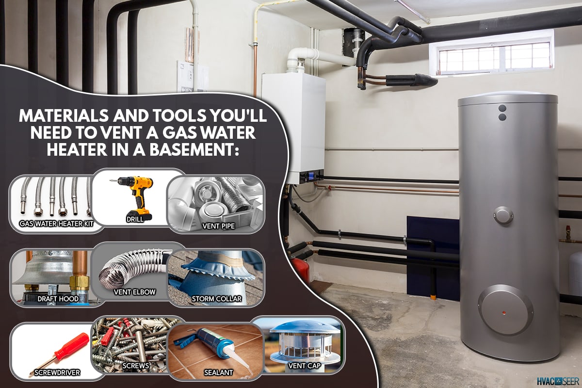 TOOLS YOU'LL NEED TO VENT A GAS WATER HEATER IN A BASEMENT