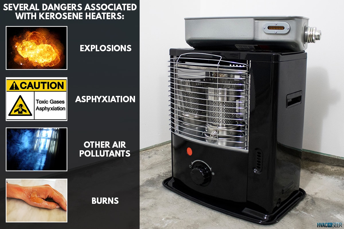 What are the dangers of a kerosene heater