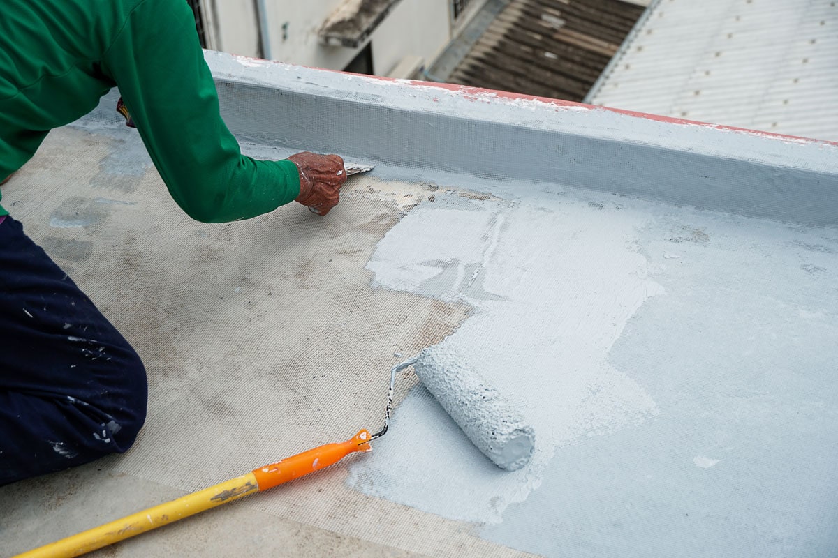 paint roller waterproofing reinforcing mesh repairing