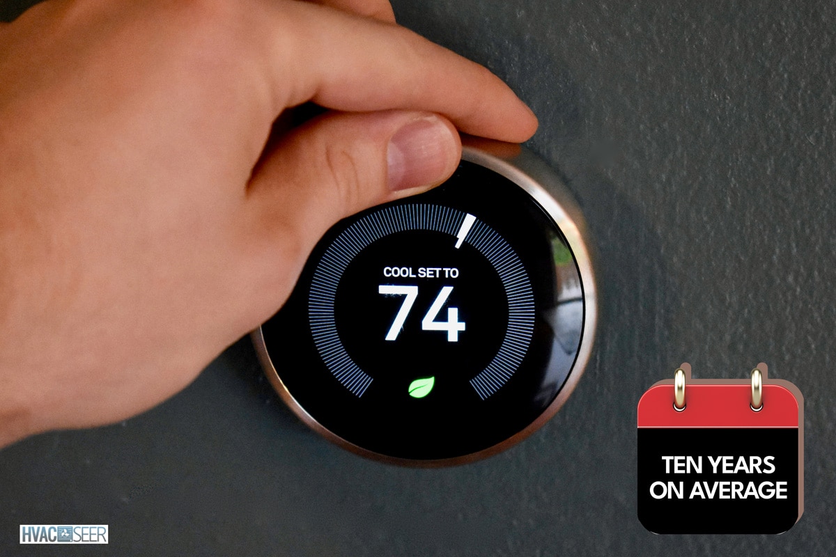 Hand adjusting temperature on smart thermostat to save energy and money. Green tech!, Why Isn't My Nest Turning My Heat On [Nest Says Heat Is On But It Isn't]?
