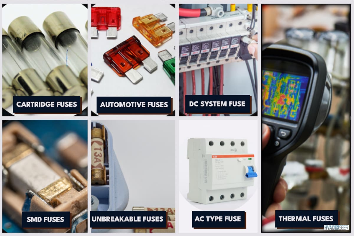 A collage of different kinds of fuses, Can You Bypass A Fuse?
