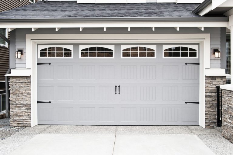 Garage door at a huge building, Can You Paint Garage Door Insulation?