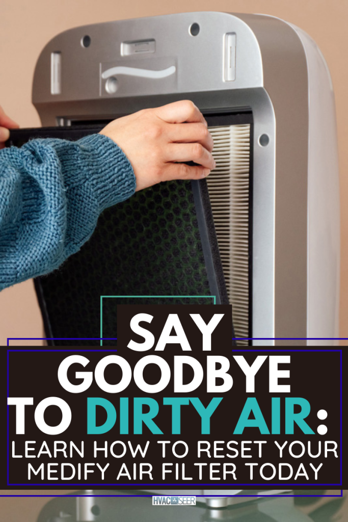 Say Goodbye to Dirty Air: Learn How to Reset Your Medify Air Filter Today