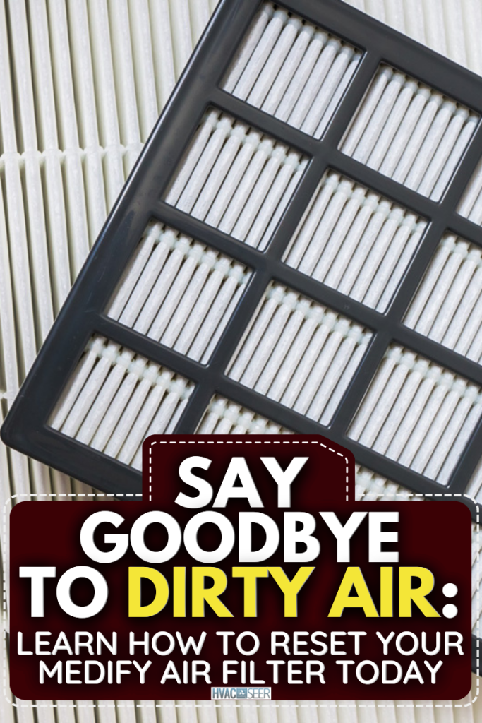 Say Goodbye to Dirty Air: Learn How to Reset Your Medify Air Filter Today